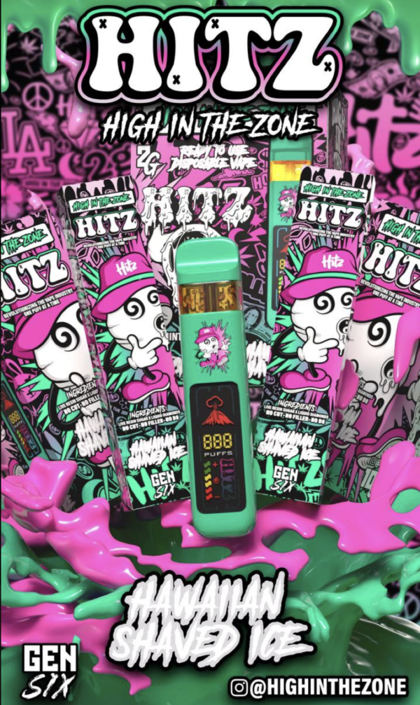 Hitz Hawaiian Shaved Ice Gen6 Disposable